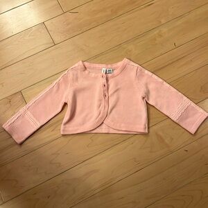Janie jack new with tags pink cardigan 3-6 months